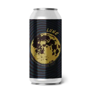 lune imperial stout vaniljalla ja kaakaonibseillä tölkki