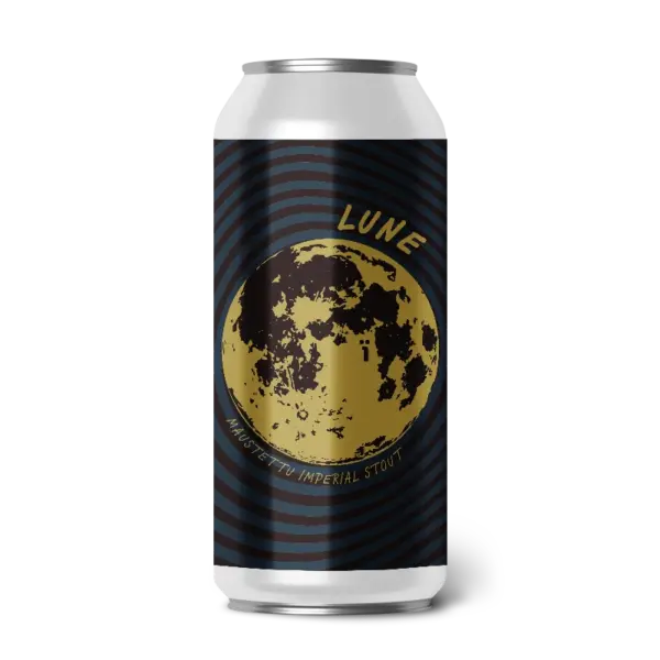 lune imperial stout vaniljalla ja kaakaonibseillä tölkki
