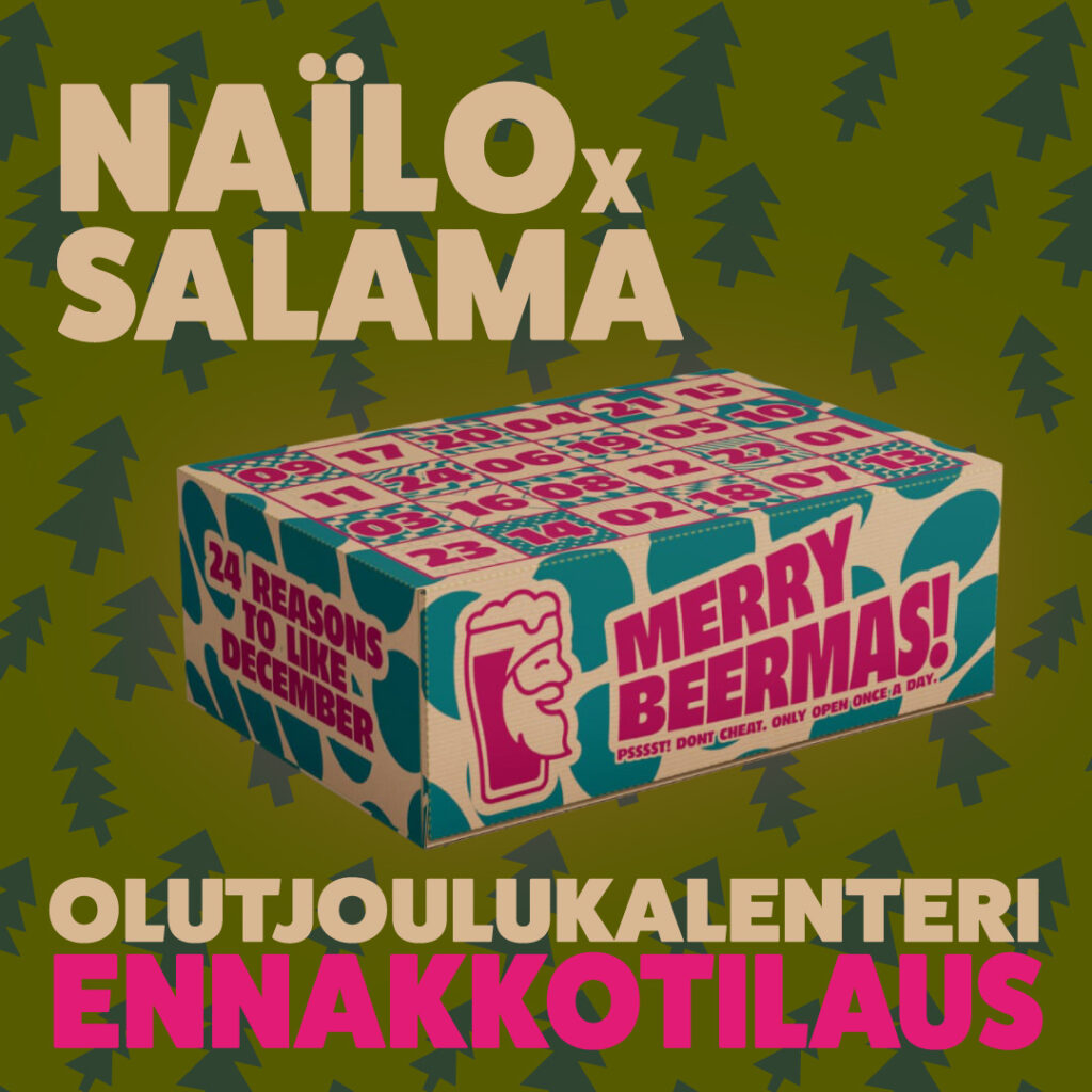 olutjoulukalenteri naïlo x salama
